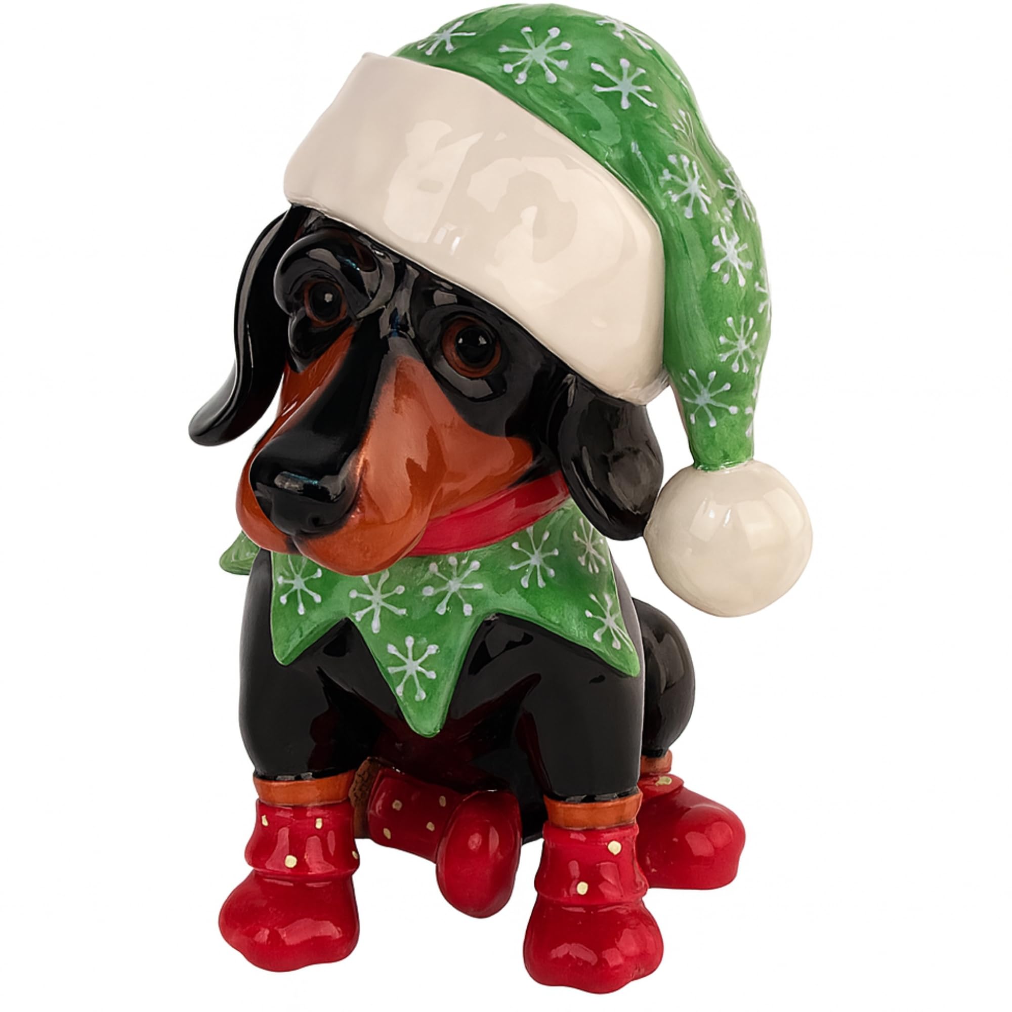Blue Sky Clayworks Dachshund Figurine, 7" Length x 5.25" Width