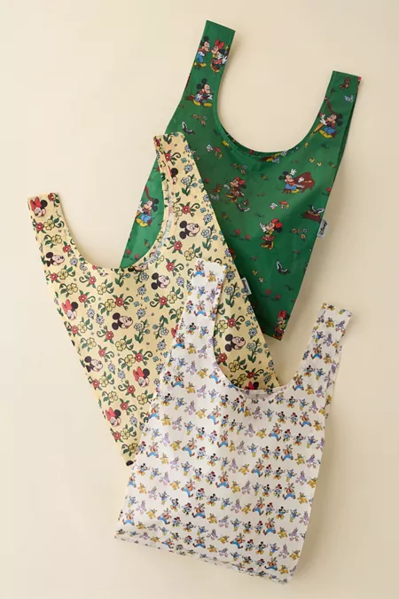 DISNEY | BAGGU Standard Reusable Tote Bag Set - Storybook Mix