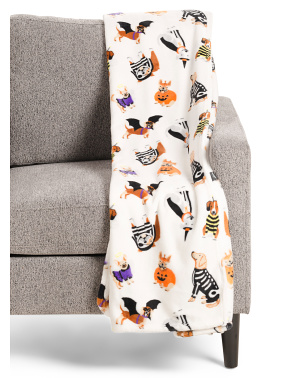 Costume Dogs Throw