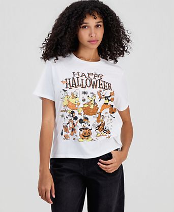 Juniors' Halloween Crewneck Tee