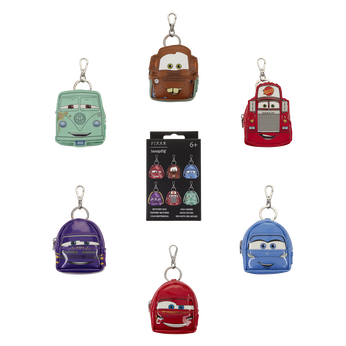 Cars 20th Anniversary Mystery Mini Backpack Keychain Charm