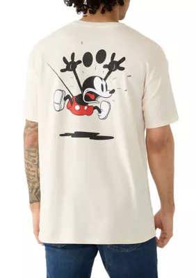 Men's Scared Mickey Graphic Shirt