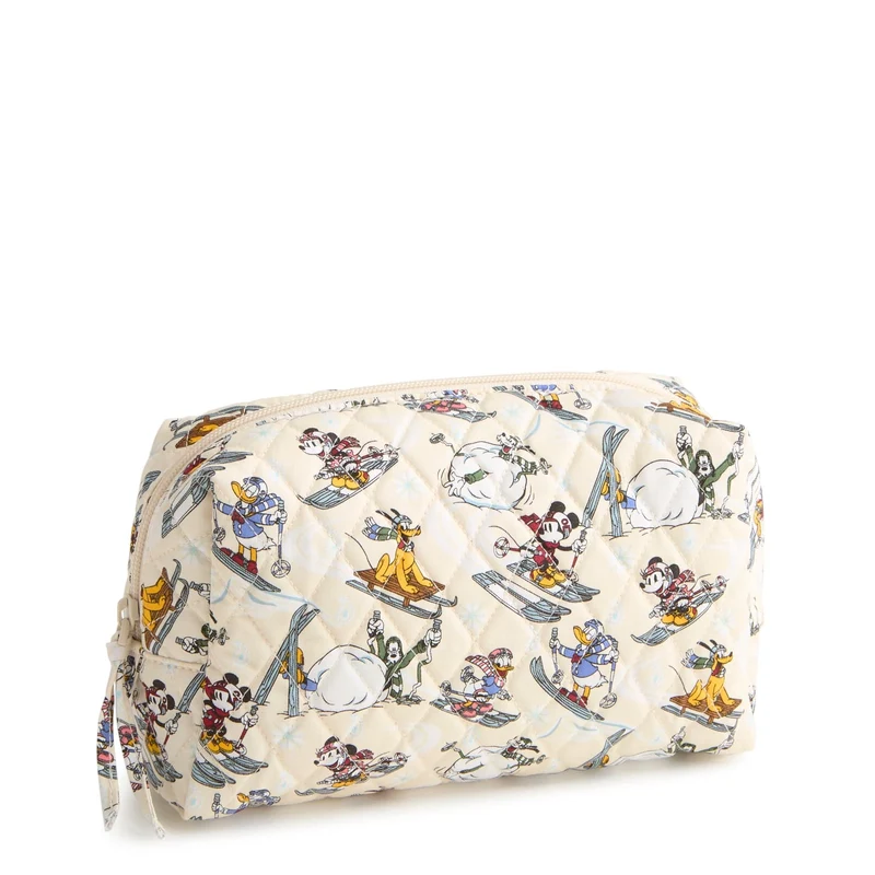 Disney Medium Cosmetic - Downhill Skiing Mickey and Friends in Premium Cotton